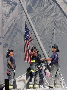 firefighters flag